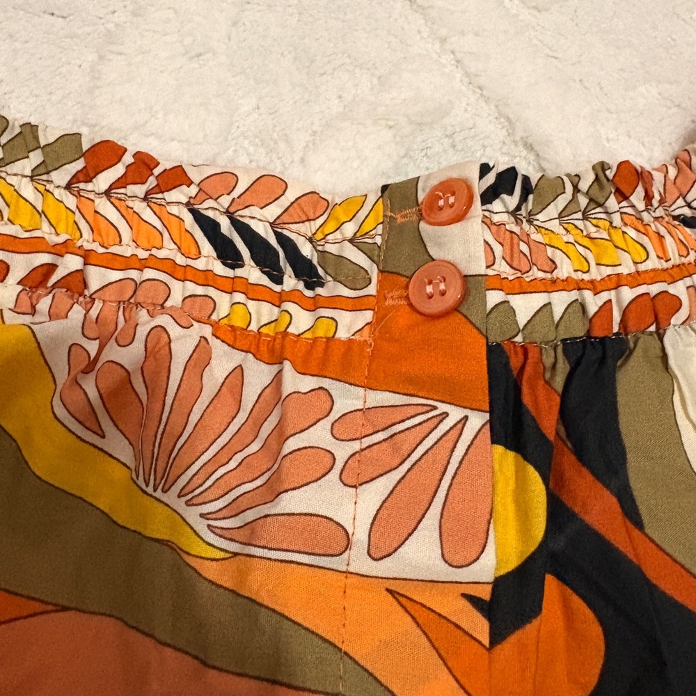 Not for sale ZARA Shorts Abstract Retro Print Shirt (item #A17) - Picture 11 of 15